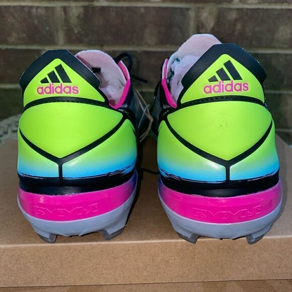 Adidas GAMEMODE Men's Soccer FIRM GROUND Cleats GY7535 Silver Metallic New Sz 13 - Picture 4 of 12